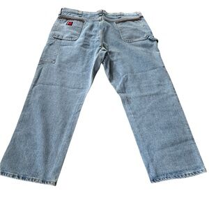 Wrangler Riggs Workwear Carpenter Jeans Men Size 44X30 EUC